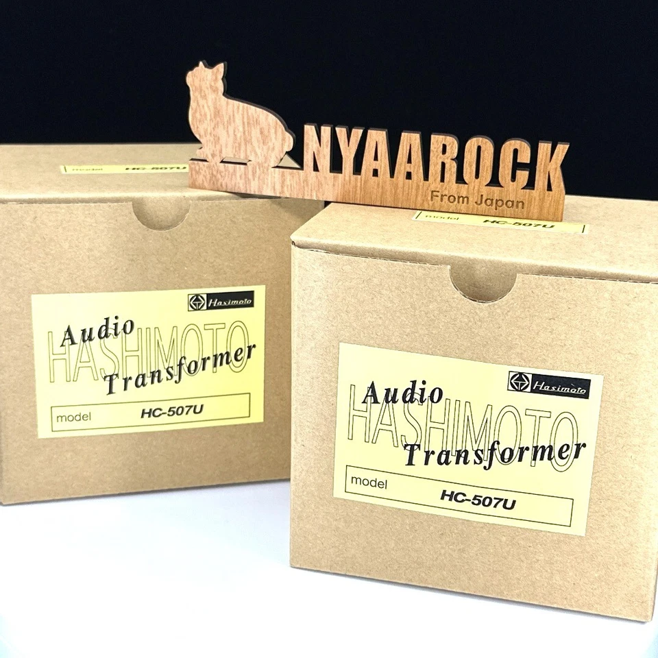 A pair Hashimoto HC-507U Output Trans. 20W Single 5K 7K/16 8 4 for 6V6 6L6GCetc.