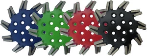 Diamantschleifteller Sternform ø250mm, für Bodenschleifmaschine - Bild 1 von 5