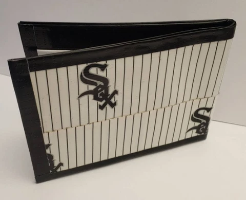 Chicago White Sox Bi-Fold Duct Tape Wallet MLB baseball handmade minimalist duck Cover