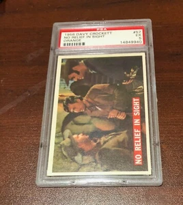 1956 Topps Davy Crockett Orange #57 NO RELIEF IN SIGHT. PSA 5 - Picture 1 of 1