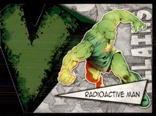 2012 Marvel Beginnings 3 Villains Die-Cuts Radioactive Man #V32