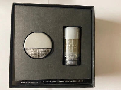 Kenneth Cole Nueva York Hombre Colonia Set Regalo 30ml EDT Spray + 2.6 OZ Desodorante Foto 1 de 3