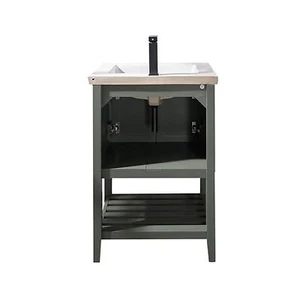 Legion Furniture 24 in Kd Pewter Green Sink Vanity - Picture 1 of 3
