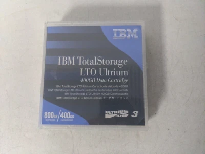 IBM TOTAL STORAGE LTO ULTRIUM  3, 4OO GB DATA CARTRIDGE 800GB/400GB - Image 1 of 4