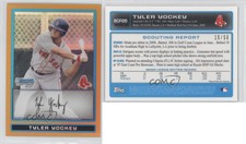 2009 Bowman Chrome Prospects Gold Refractor /50 Tyler Yockey #BCP26