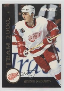 1992-93 Pinnacle Team 2000 Sergei Fedorov #30 HOF