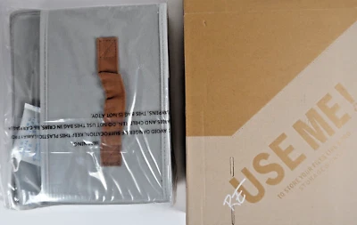 Storage Works Collapsible Storage Bins 3WSR-GY3 Grey Polyester Material 2PC - Image 1 of 4