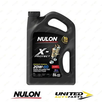 Nulon X-Protect 20W-50 High Kilometre Protection 5L for FIAT 128 SL 3P - image 1 of 2