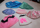 Barbie Doll Family & Friends Size Lot Of 7 Various Colored Skirts