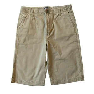 Gap Kids Boys 16 REG khaki tan shorts button zip adjustable waist and pockets - Picture 1 of 4