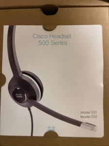 ⚠ NIEUW IN ORIGINELE DOOS. Cisco MONO Headset 500-series CP-HS-W-531-RJ 531 ⚠ - Picture 1 of 3