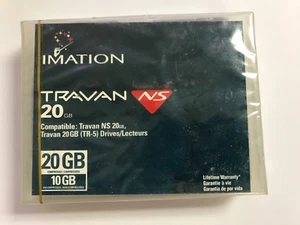 Imation Travan 20GB Data Tape TR-5 Network Series New Sealed - Picture 1 of 2