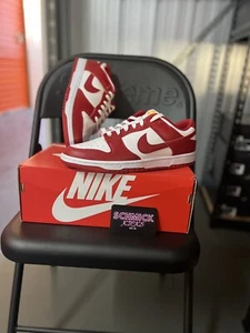 ✅Nike Dunk Low Gym Red✅US10✅FREE SHIPPING✅ - Picture 1 of 2