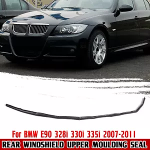 1x Für BMW E90 328i 330i 335i 2007-2011 Abdeckung Gummi Heckscheibe Dichtung - Bild 1 von 12