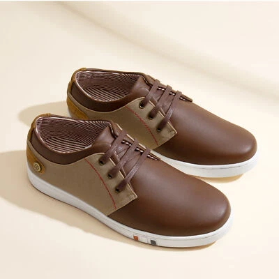 Men's Casual Shoes Walking Shoes Lace up Fashion Sneakers US Size 8-13 - Image 1 of 4