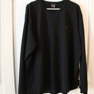 Nike Women's Therma Sphere Black Long Sleeve Pullover - Sz XXL 