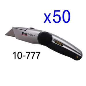 50ea Stanley 10-777 FatMax Locking Retractable Utility Knife Cutter - Picture 1 of 3