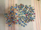 130 Vintage used Marbles  Cat' s  Eyes ?  in different colours PLS see photos