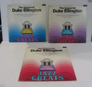 DUKE ELLINGTON - THE IMMORTAL: 3 VOLUMES - 3 VINYL RECORDS ALBUM - Picture 1 of 3