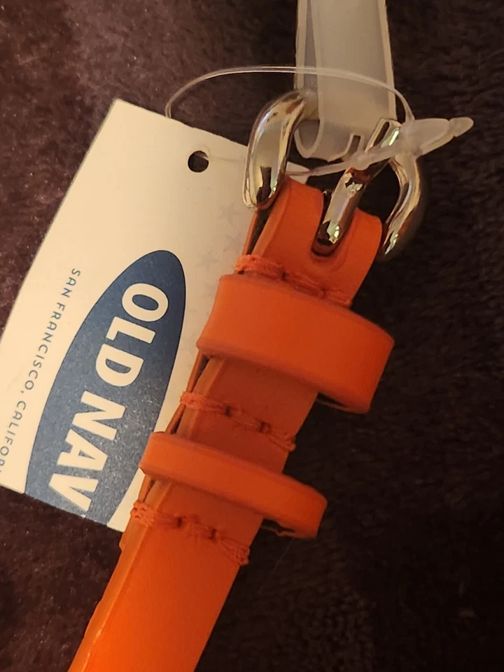 Cinturón naranja Old Navy para niños XS NUEVO CON ETIQUETAS  Foto 1 de 4