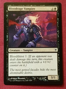 Magic The Gathering DUEL DECKS SORIN VS TIBALT BLOODRAGE VAMPIRE black card MTG - Picture 1 of 2