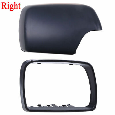1 SET Right Side Mirror Cover Cap Ring + Door Mirror Cover For BMW E53 X5 00-06 • 27.98€