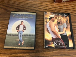 Kevin Costner DVD--TIN CUP--FIELD OF DREAMS---FREE SHIPPING - Imagen 1 de 2