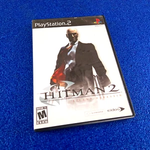 HITMAN 2: SILENT ASSASSIN PLAYSTATION 2 EIDOS 3RD PERSON SHOOTER WITH MANUAL - Picture 1 of 6