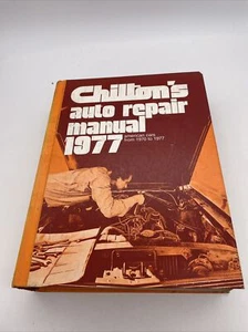 Chilton’s Car Repair Manual 1977, American cars 1970-1977 Hardcover shop manual - Bild 1 von 10