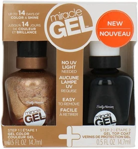 Sally Hansen Miracle Gel Duopack Nagellak - 151 bronzo ed effetto - Foto 1 di 1