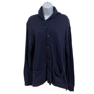 Polo Ralph Lauren Trading Co. Mantón Cuello Tejido Abotonado Cárdigan Suéter L Foto 1 de 4