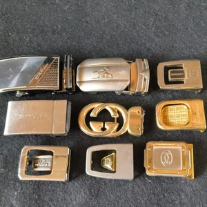 Used, POLO, renoma, Dior, Calvin Klein, RM, Burberry, belt buckle set-h0807-2 - Picture 1 of 16
