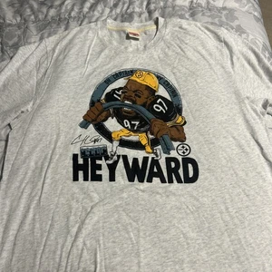 New Pittsburgh Steelers Homage Giant Eagle Exclusive Shirt Cam Heyward XL - Picture 1 of 4