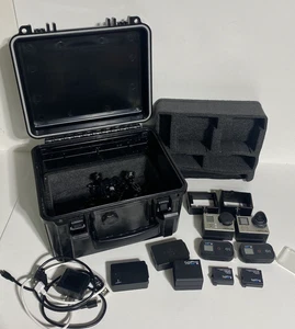 GoPro HERO3 + HERO4 with Accessories in Carry Case Large Bundle - Picture 1 of 8