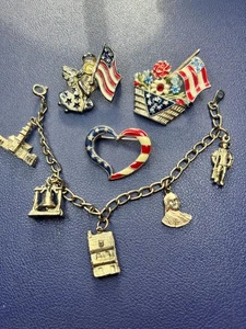 Vintage Patriotischer Schmuck AVON & KC - 4 Stück - Bild 1 von 10