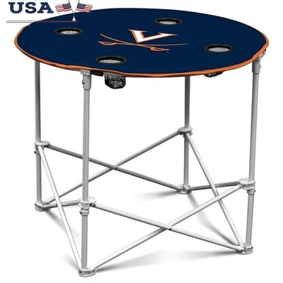 Folding Round Table Event Table Folding Indoor/Outdoor Commercial - Image 1 of 3