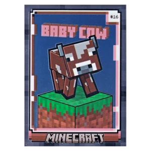 2024 Panini Minecraft Baby Cow #16 Optichrome Parallel - Picture 1 of 3