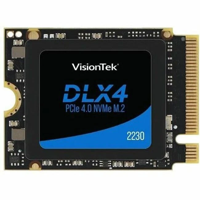 Unidad de estado sólido interna VisionTek DLX4 1 TB M.2 2230 PCIe NVMe 901700 Foto 1 de 1