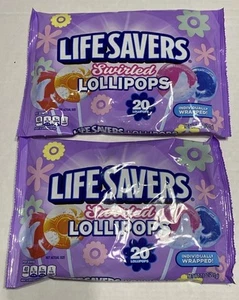 LifeSavers verwirbelte Lutscher 2 20 Stück Sie erhalten 2 Beutel = 40 Ablaufdatum 11/08/27 - Bild 1 von 7