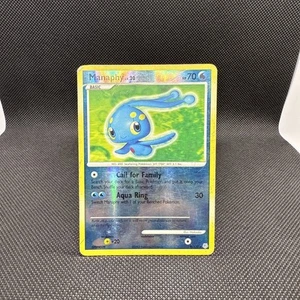 Pokemon Card - Manaphy 9/130 - Diamond & Pearl - Reverse Holo - Picture 1 of 4