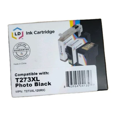 Cartucho de tinta preta LD Epson Photo MPN: T273XL120RIC - Imagem 1 de 4