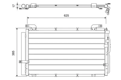 CONDENSER, AIR CONDITIONING 818075 - Image 1 of 4