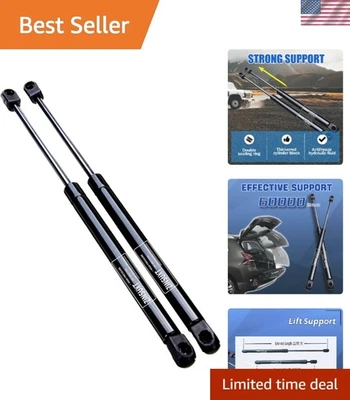 Puntales de ventana trasera para Jeep Wrangler 2007-2010 - Calidad acero al carbono Foto 1 de 4