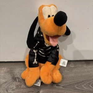 Disney Halloween Pluto im Skelett Kostüm 9 Zoll Plüsch - Bild 1 von 4