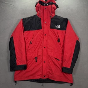 The North Face Jacke Herren XXL Rot Schwarz Summit Series Gore-Tex 3 in 1 Parka Vintage - Bild 1 von 24