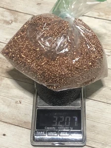 2 Pfund KUPFER METALL SPÄNE PELLETS Orgon Organit Kunsthandwerk 99,9% Kupfer - Bild 1 von 8
