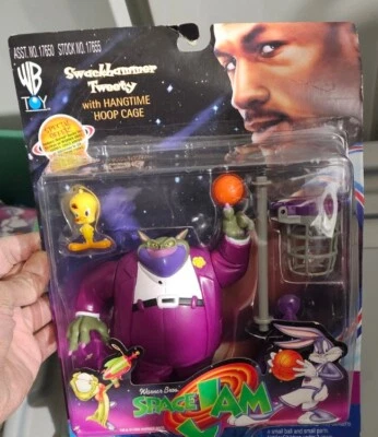 Figura de acción Space Jam Swackhammer Tweety 1996 película Michael Jordan Amricons Foto 1 de 3
