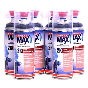 SprayMax Lackspray 2K Epoxy Füller 6X400ml schwarz EP Grundierung 680034 - Bild 1 von 1