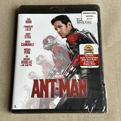 Ant-Man (1) (Blu-ray 2015 NEW) Marvel Paul Rudd (MCU 12) Evangeline Lilly Stoll+ - Image 1 of 4