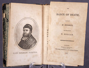 Dance of Death 1804 Book Hollar Etchings of Holbein Drawings London Publisher